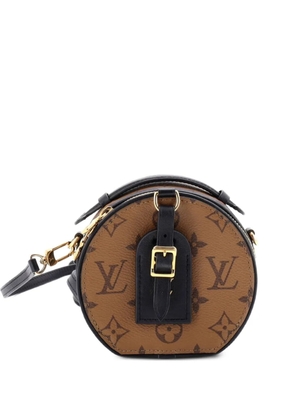 Louis Vuitton Pre-Owned Mini Boite Chapeau Bag Reverse Monogram Canvas crossbody bag - Brown