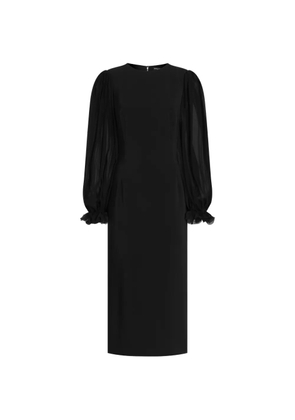 Dolce & Gabbana structured cady dress - Black