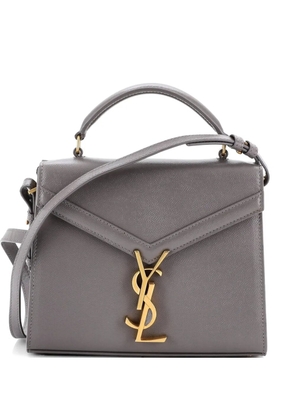 Saint Laurent Pre-Owned Cassandra Top Handle Bag Leather Mini shoulder bag - Grey