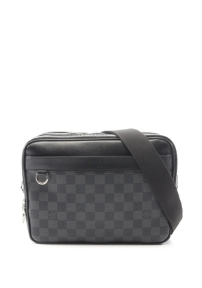 Louis Vuitton Pre-Owned 2019 Damier Graphite Trocadero PM crossbody bag - Black