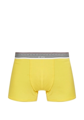 Versace patterned-waistband boxers - Yellow