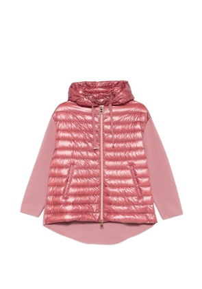 Herno hooded zipped jacket - Pink