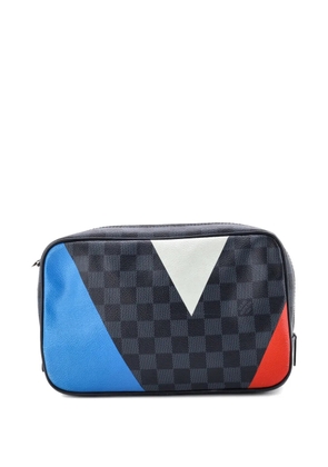 Louis Vuitton Pre-Owned Toiletry Regatta Damier Cobalt GM pouch - Blue