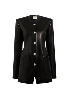 KHAITE Naran button jacket - Black