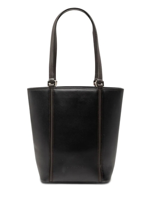Burberry Pre-Owned 2000-2017 Leather tote bag - Black