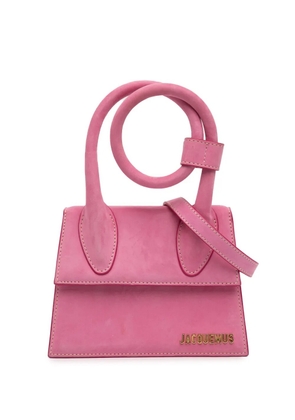 Jacquemus Pre-Owned 2018-2026 Nubuck Le Chiquito Noeud satchel - Pink