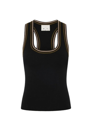 The Upside Paige racerback knit tank top - Black