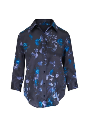 L'Agence floral blouse - Blue
