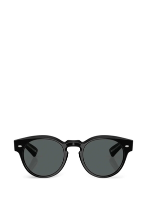 Oliver Peoples round-frame sunglasses - Black