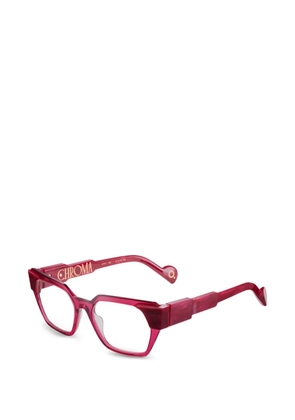Etnia Barcelona geometric-frame glasses - Pink
