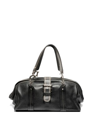 Christian Dior Pre-Owned 2005 Gaucho leather tote bag - Black