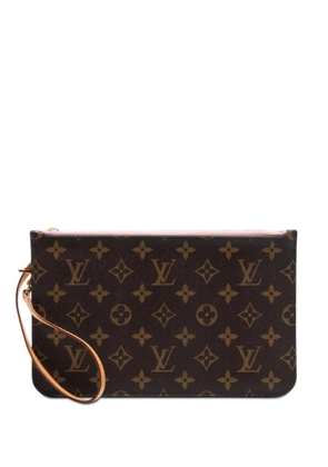Louis Vuitton Pre-Owned 2016 Monogram Neverfull MM Pochette pouch - Brown