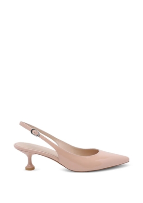 Stuart Weitzman pointed heeled pumps - Neutrals