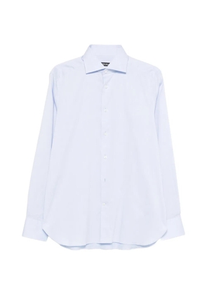 Zegna long sleeved shirt - Blue
