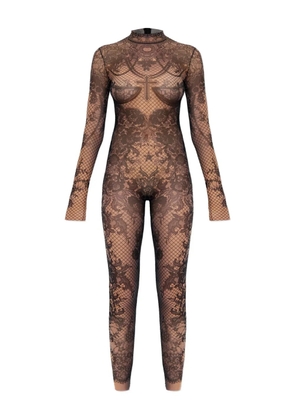 DSQUARED2 tattoo-print jumpsuit - Black