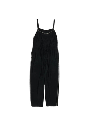 Bimba y Lola drawstring pipe-trim detailing jumpsuit - Black