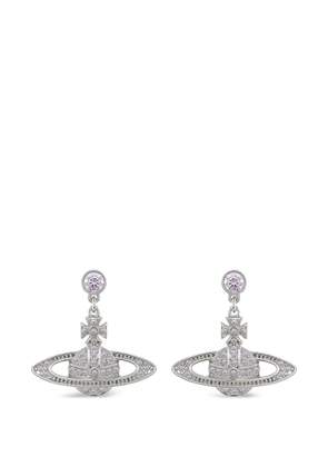 Vivienne Westwood Mini Bas Relief Drop earrings - Silver