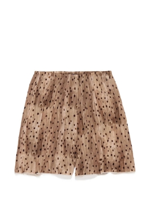 Bimba y Lola polka-dot-print shorts - Neutrals