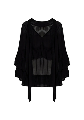 By Malene Birger Cedi cape jacket - Black