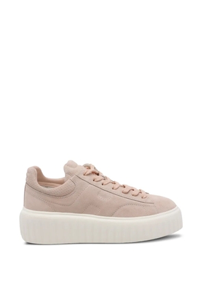 Hogan H-stripes platform sneakers - Pink