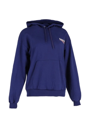 Balenciaga Pre-Owned kangaroo-pocket hoodie - Blue