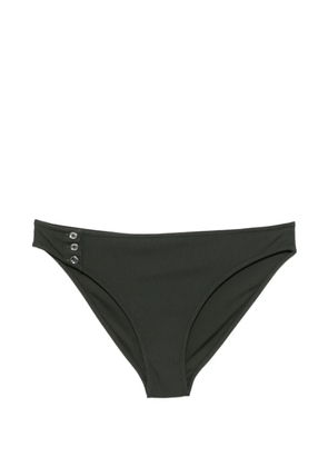TOTEME ribbed button bikini bottom - Green