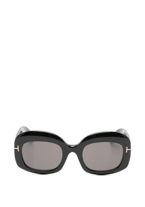 Tom Ford Pre-Owned Carmen rectangle-frame sunglasses - Black