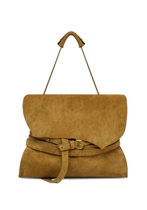 Moschino leather tote bag - Neutrals