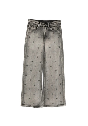 JNBY polka-dot wide-leg jeans - Grey