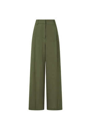 TOMBOY elasticated-waist relaxed-fit trousers - Green