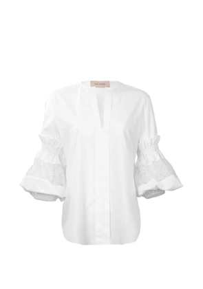 Silvia Tcherassi Nuru lace blouse - White