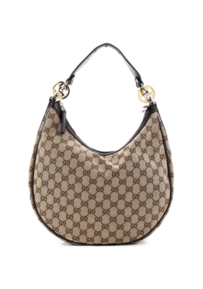 Gucci Pre-Owned Twins GG Canvas Medium hobo bag - Brown