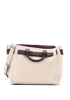 Burberry Pre-Owned Belt Leather Medium tote bag - Neutrals