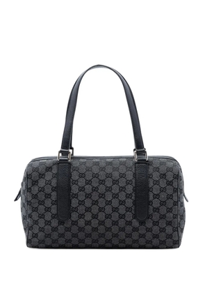 Gucci Pre-Owned 2016-2025 GG Canvas boston bag - Grey