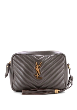 Saint Laurent Pre-Owned Lou Camera Bag Matelasse Chevron Leather Small crossbody bag - Grey