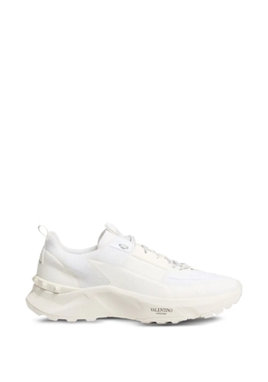 Valentino Garavani True Act low top trainer in mesh and rubberised fabric - White