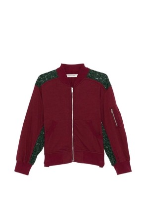 Undercover cutwork bomber jacket - Red