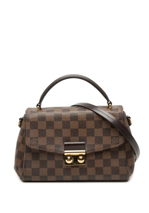 Louis Vuitton Pre-Owned 2017 Damier Ebene Croisette satchel - Brown