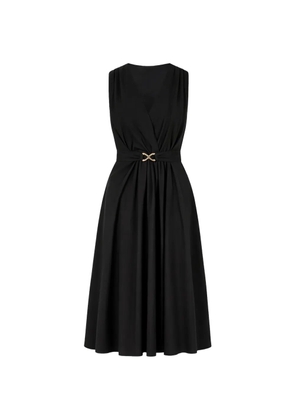 TWINSET V-neck midi dress - Black