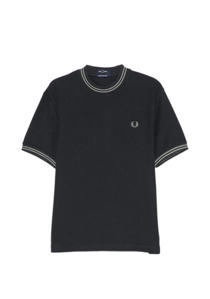 Fred Perry logo-embroidered T-shirt - Blue