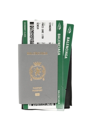 Balenciaga Pre-Owned Passport leather phone holder - Black