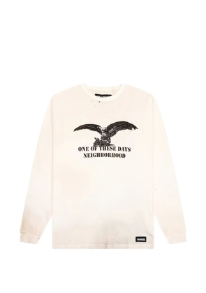 Neighborhood waffle crew-neck sweatshirt - Neutrals