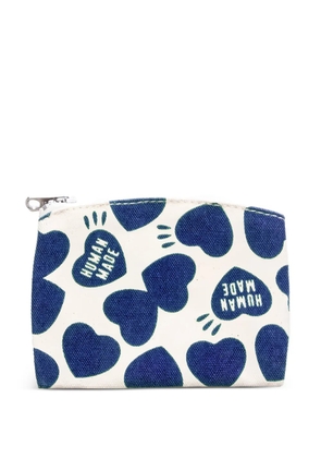 Human Made heart zipped wallet - Neutrals