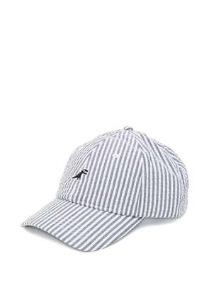 SPORT b. by agnès b. striped dinosaur cap - Blue