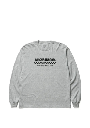 Neighborhood long-sleeve crewneck T-shirt - Grey