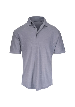Brioni buttoned polo shirt - Grey