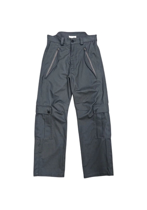 Commission cargo zip trousers - Grey