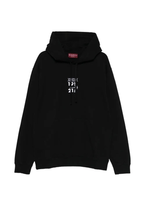 Gucci graphic hooded sweatshirt - Black