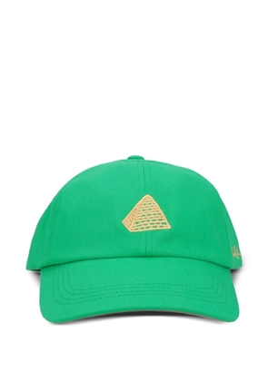 Paul Smith pyramid-embroidered baseball cap - Green