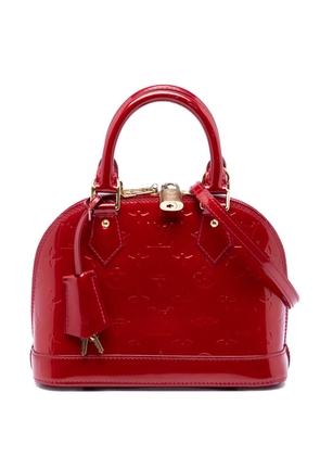 Louis Vuitton Pre-Owned 2010-2025 Monogram Vernis Alma BB satchel - Red